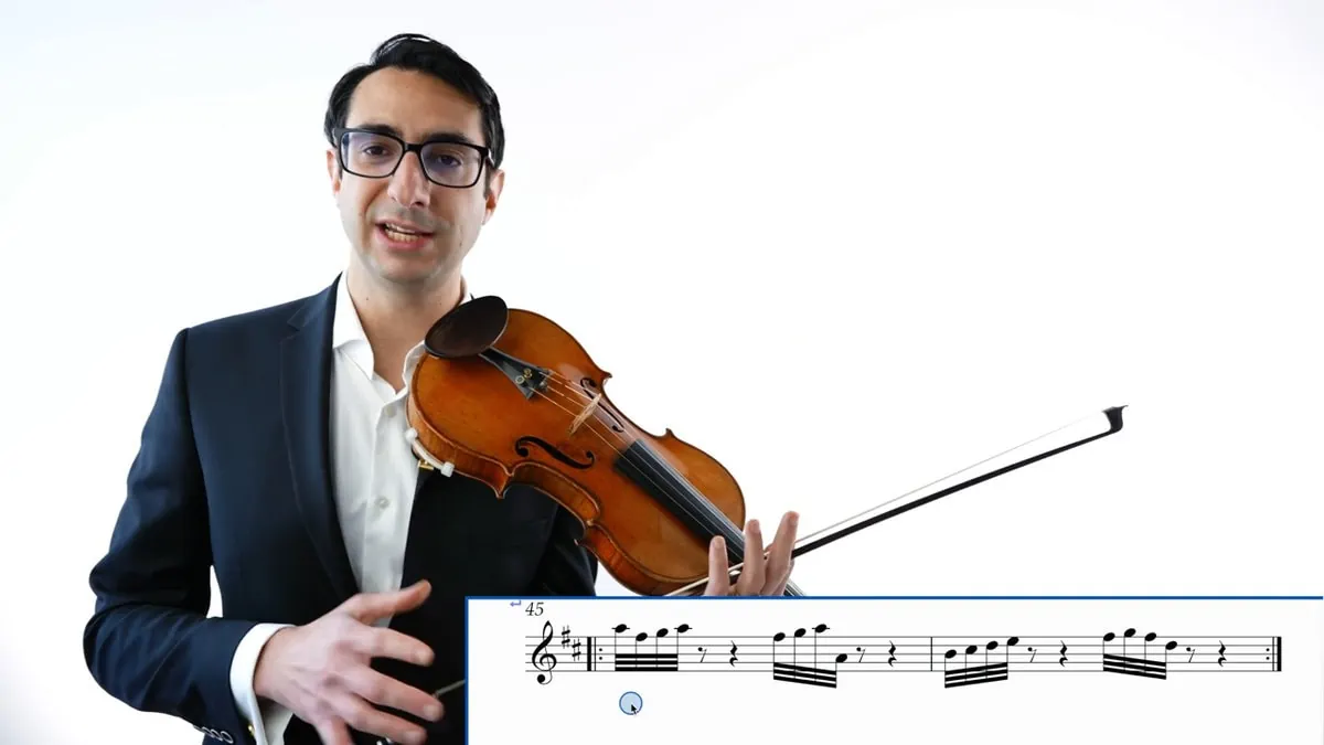 Schlecht Auf Der Geige Spielen 8 Schritte um jede schnelle Stelle auf der Geige virtuos zu spielen